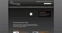Desktop Screenshot of independentsafes.co.uk